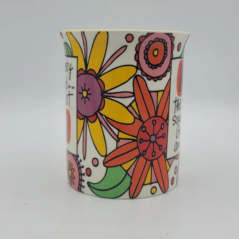 Our Name is Mud MOM Mug Lorrie Veasey Funny Floral Gift Like Mother Like Child - Picture 2 of 9